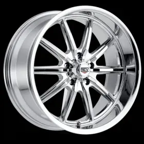 110c-7706100 Rev Wheels 110 Series- 17x7 - 4 Bs 5x4.75/5x120.65 Chrome