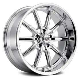 110c-7806100 Rev Wheels 110 Wheel 17x8 5x120.65 72.7 Chrome Single Rim