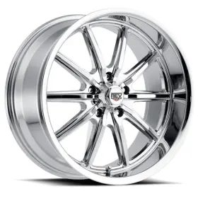 110c-7906100 Rev Wheels 110 Series- 17x9 - 5 Bs 5x4.75/5x120.65 Chrome