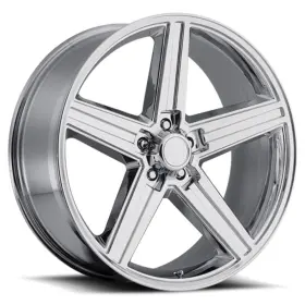 652c-2950 Rev Wheels 22x9 652 Series Chrome 5x5 15mm Set Of 4