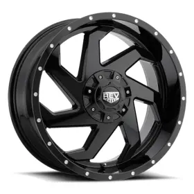 895b-2908312 Rev Wheels 20x9 895 Series Gloss Black Wheel 6x5.5 -12mm