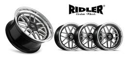Riddler 611-2173gbmd Staggered 20x8.5 20x10 Wheels Black Milled Solana 611 5x127 C10