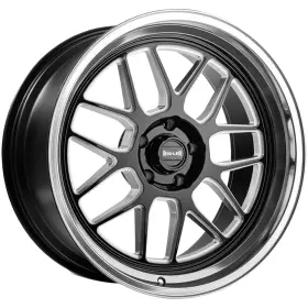 611-8965gbmd Ridler 611 18x9.5 5x4.5 Inch 0mm Black/milled Wheel Rim 18