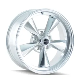 675-7861p Ridler 17x8 675 Polished Wheel 5x4.75 0mm