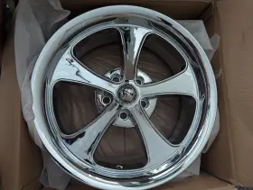 645-7765c Ridler Wheels Custom Size 17x7 Bolt Pattern 5-114.3 Chrome Finish