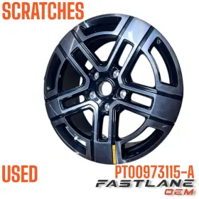 Pt00973115-a Rivian Genuine Alloy Wheel Rim 20 Inch X8.5j Et48 Scratches Used Oem