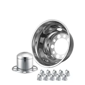 252s-33 Roadmaster 10 Lug 2 Hand Hole With Piece Axle Cover 33mm Hub