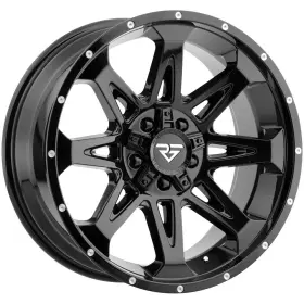 Ff88-200963539-0gb Rock Forged Ff88 20x9 6x135/6x5.5 Inch 0mm Gloss Black Wheel Rim 20
