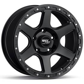 Rocktrix Rt112-20x9-5x127-et-12-mb-1pc 20 Inch Rt112 Black 5x5 Wheel Rim 20x9 -12mm 4.5 Backspace 71.5mm Hub
