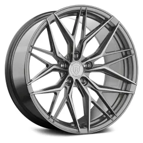 Rfx1719855114bt35 Rohana Rfx17 Wheel 19x8.5 35 5x114.3 73.1 Titanium Single Rim Rfx1719855114bt35 Rohana Rfx17 Wheel 19x8.5 35 5x114.3 73.1 Titanium Single Rim