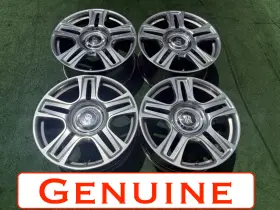 36116860591 Rolls-royce Wraith Dawn Ghost 21 Inch Wheels Oem 5-twin Spoke Polished Set With Caps