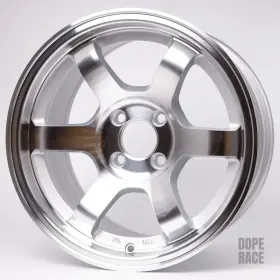Rota-gc-1580-20-4100-671-rfps Rota Wheels 1 Grid Concave - 15x8 20mm 4x100 67.1 Hub Polish Silver Wheel/rim