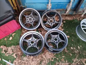 Rota-groupn-1565-40-4100-fbrl Rota Wheels Group N 15x6.5 40 4x100 Crx Civic Integra Discontinued Rare