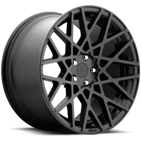 R112198565 Rotiform 38 R112 Blq 19x8.5 5x4.5 Inch 38mm Matte Black Wheel Rim 19