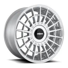 R1431885f3 Rotiform 45 18x8.5 Las-r R143 5x100 5x112 Gloss Silver Wheels Set Of 4