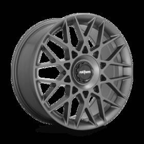 Rotiform R1661985f8 45a 19x8.5 R166 Blq-c Anthracite Wheels 5x112 45mm Set Of 4