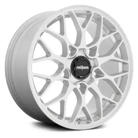 R189200521 Rotiform 40 Sgn Wheels 20x10.5 5x120.65 72.56 Silver Rims Set Of 4