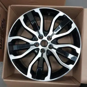 Lr072693 Rover 1 Wheel Rim For Range Sport Recond Oem Machined Black