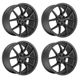 Rtr A236961 Tech-5 Wheel 19 Inch X9.5 Satin Charcoal Set Of 4 Mustang V6/ecoboost/gt 2005