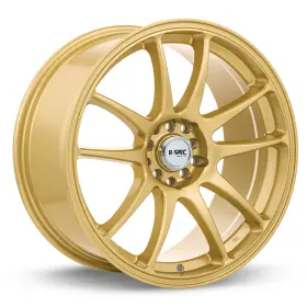 81279-1n Rtx R-spec Stag 17x8 35 Gold Wheel Rim 5x100 5x114.3 Qty 1 81279