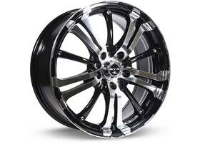 Rtx Wheels 082661 Arsenic 16x7 5-100/114.3 40p C73.1 Black Machined