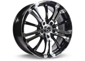 082661 Rtx Wheels Arsenic 16x7 5-100/114.3 40p C73.1 Black Machined