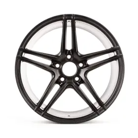 S53455434 Rugged Ridge Trek Wheel 17x8 5 Spoke Black Aluminum 15307.01 Fits