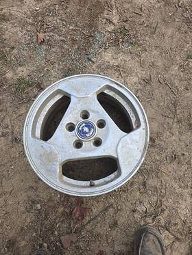 Saab 4779260 1999-2000 9-3 93 15x6.5 Inch 3 Spoke Alloy Wheel Rim Disc Oem Q60