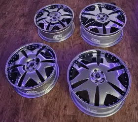 22x2716sv36 Savini Forged Sv-36 Wheels Chrome - Set Of 4