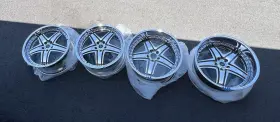 Sv8-20 Savini 20 Inch Chrome Wheels For Mercedes-benz Sl / Cl Cls