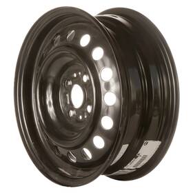 Scion 196743159928 Refurbished 15x5.5 Painted Black Wheel Fits 2004-2006 Xa 560-69447