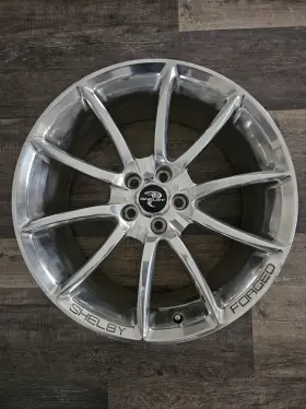 Ga023619m Shelby Forged Alcoa Wheel Rim 20x10 Polished Gt500 5x114