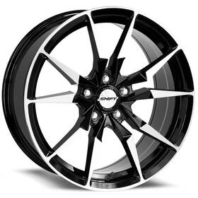 Shift H29851435gbm H29 Blade 18x8 5x4.5 Inch 35mm Black/machined Wheel Rim 18