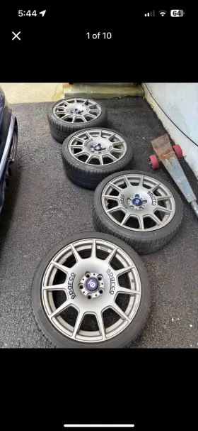 Terra188et455112mb Sparco New 18x8 Terra 4 Wheel Grey 5x112