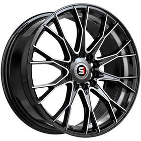 Spec-1 Sp-591883838bmu Spec-1 Sp-59 18x8 5x4.5 Inch /5x120 38mm Black/machined Wheel Rim 18