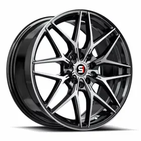 Sp-6017752342bm Spec-1 Wheel Sp-60 17x7.5 5x100/4.5 42mm Gloss Black And Machined