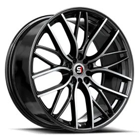 Sp-611783242bm Spec-1 Sp-61 Wheel 17x8 42 5x108 73.1 Black Single Rim