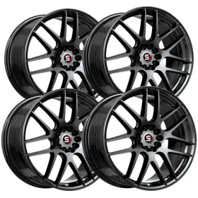 Sp-65178942gb Spec-1 Set Of 4 Sp-65 17x8 4x100/4x4.5 Inch 42mm Gloss Black Wheels Rims 17