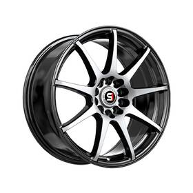 Spec-1 Sp-671883638bm X Spec-1 Sp-67 Gloss Black And Machined 18x8 5x112/5x114.3 73.1 Hub 38 Offset