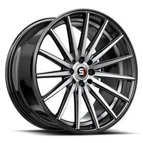 Sp-6917752842bmu Spec-1 Sp-69 Wheels 17x7.5 42 5x105 73.1 Black Rims Set Of 4