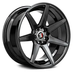 Sp-7317753842gb Spec-1 Sp-73 Wheel 17x7.5 42 5x120.65 73.1 Black Single Rim