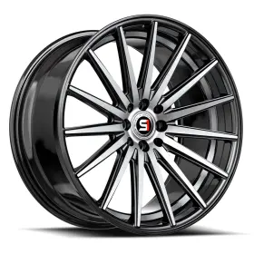 Sp-6917753642bmu Spec-1 Wheels Rim Sp-69 17x7.5 5x112/5x114.3 Et42 73.1cb Gloss Black And Machined