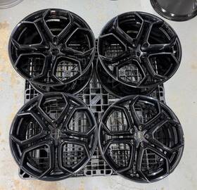 Speedline 400.010.502 19 Inch 20 Lamborghini Aventador Lp700 Factory Oem Original Black Wheels Rims