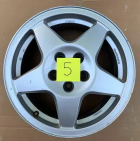 535-601-025d Speedline Wheel #5 15x6.5 5x100 Et43 Includes Center Cap Vw Etc