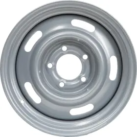 9101965 Speedway Motors Rally Silv 15x7 4.75 Patter