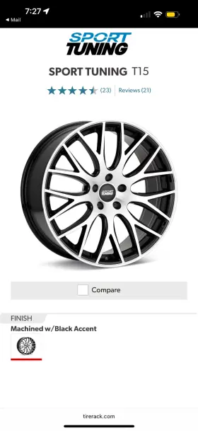 T15980455114bmf Sport Tuning 19x8 T15 Wheels Rims Used No Damage Like Brand New