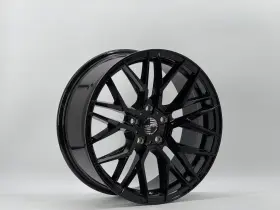 Nspm827-188054535gb Sporza 18x8 Wheels Style Cydonia With Gloss Black Finish 5x114.3 Et 35