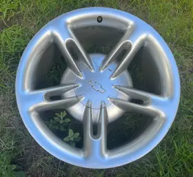 560-05169 Ssr Chevy 2003-2006 - 20x10 Split 5 Spoke Wheel Rim Siver With Center Cap