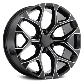 R176-663931gbml Strada Oe Replica Snowflake Wheels 26x10 31 6x139.7 Rims Set Of 4
