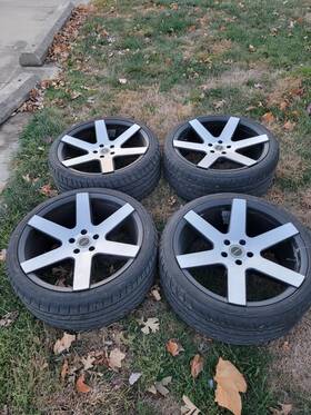 Strada S60051515gbm Set Of 4 Wheels 5x115 Lug